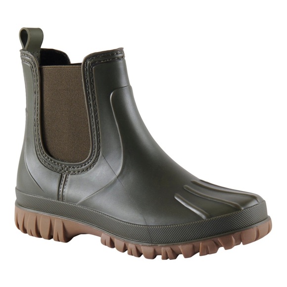 Storm By Cougar Women's -10° Celsius Rain Boots, Dark Olive - Picture 1 of 11
